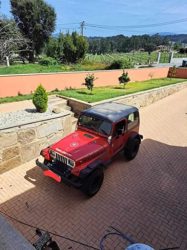Vermelho Usado 1993 Jeep Wrangler SUV | € 18.000 - Imagem 1/4