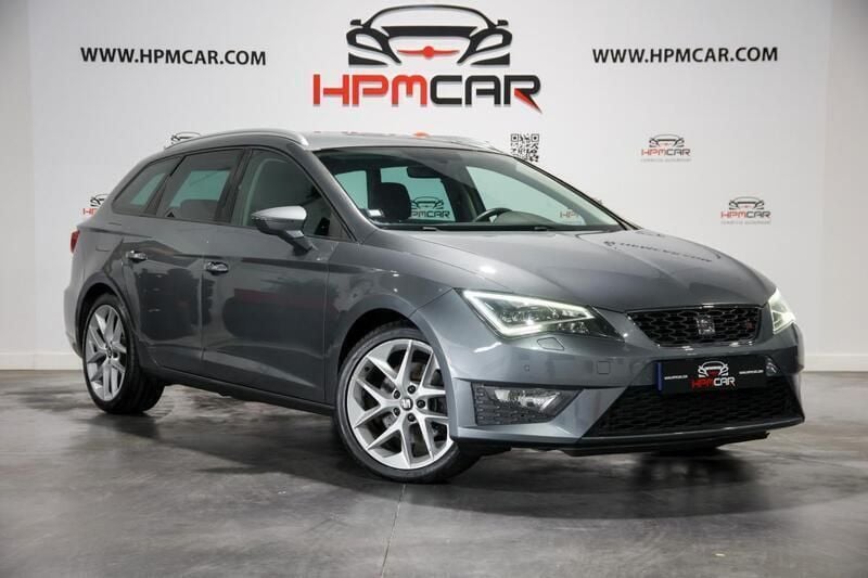 Cinzento Usado 2016 Seat Leon ST Carrinha | € 18.900 (Preço justo) - Imagem 1/4