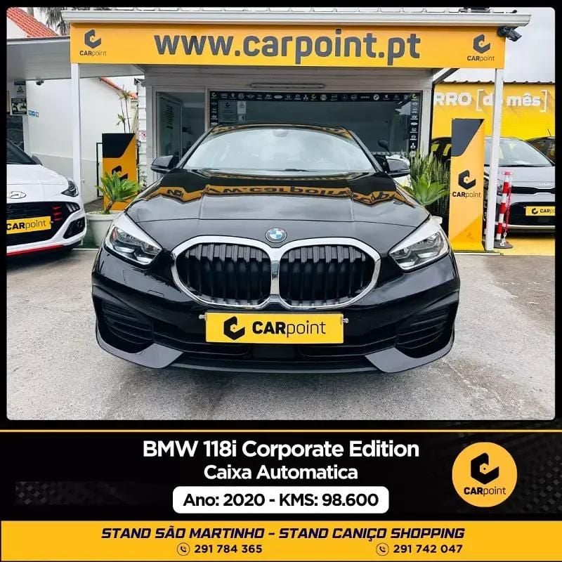 Usado BMW 118 140 HP (102 kW) 2020 Preto Citadino