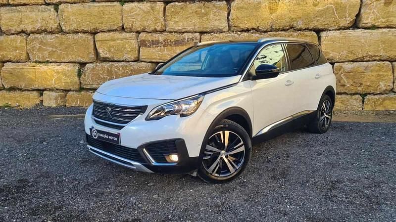 Branco Usado 2018 Peugeot 5008 Allure Monovolume | € 19.950 (Bom preço) - Imagem 1/4