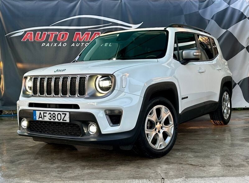 Branco Usado 2021 Jeep Renegade Limited SUV | € 18.900 (Preço justo) - Imagem 1/4