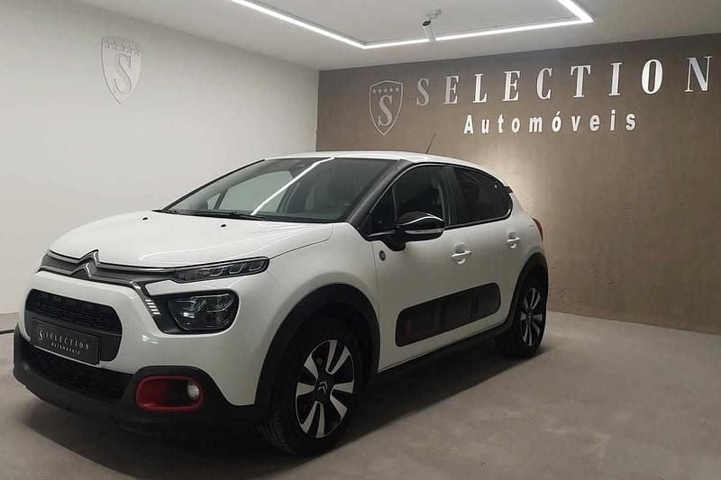 Branco Usado 2021 Citroën C3 Citadino | € 13.500 (Preço justo) - Imagem 1/4