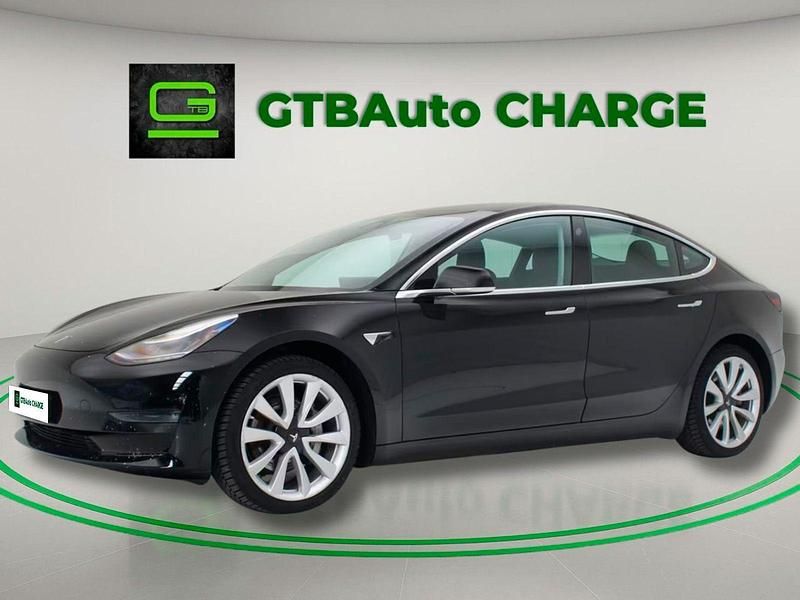 Preto Usado 2019 Tesla Model 3 Long Range AWD Sedan | € 26.900 (Preço elevado) - Imagem 1/4