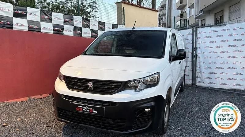 Branco Usado 2020 Peugeot Partner Van | € 13.400 (Preço justo) - Imagem 1/4