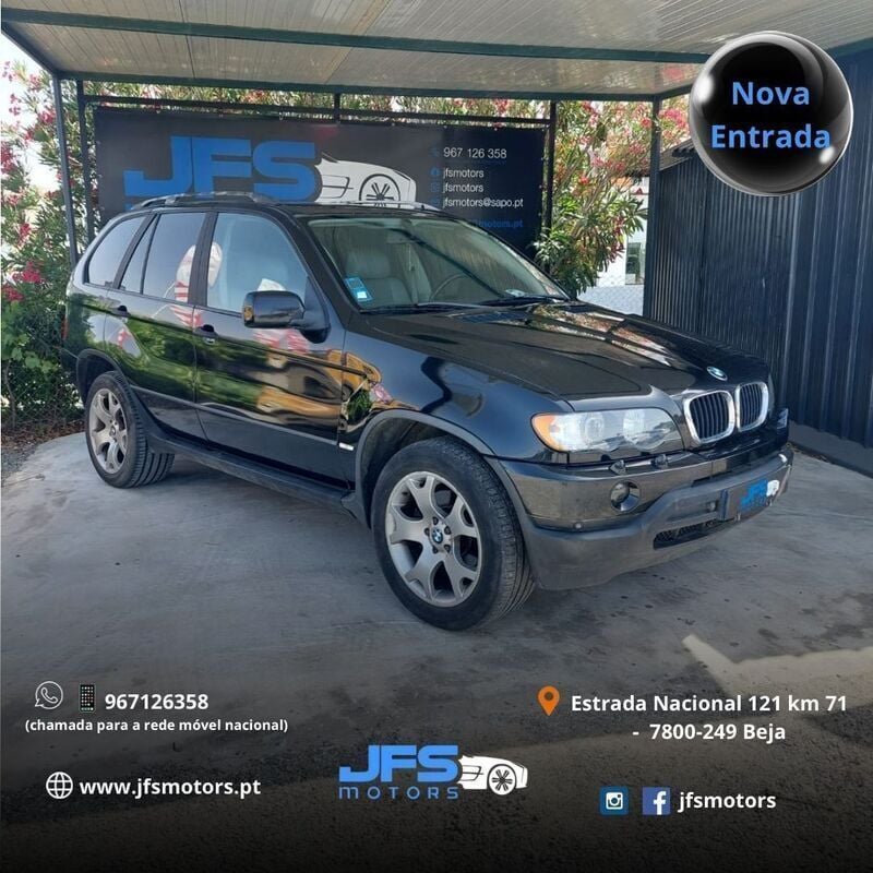 Preto Usado 2001 BMW X5 SUV | € 9.000 (Super Preço) - Imagem 1/1