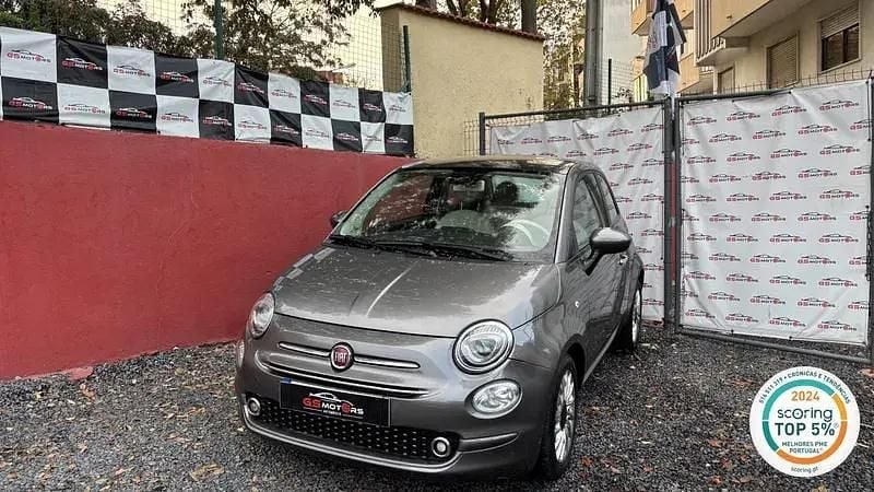 Cinza Usado 2020 Fiat 500 Lounge Citadino | € 11.900 (Preço justo) - Imagem 1/4