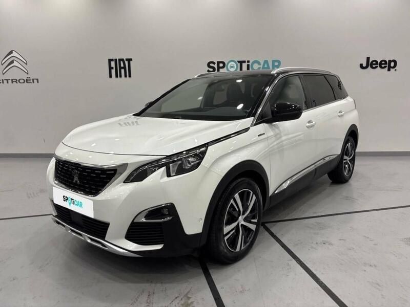 Branco Usado 2020 Peugeot 5008 GT-line Monovolume | € 27.450 (Preço justo) - Imagem 1/4