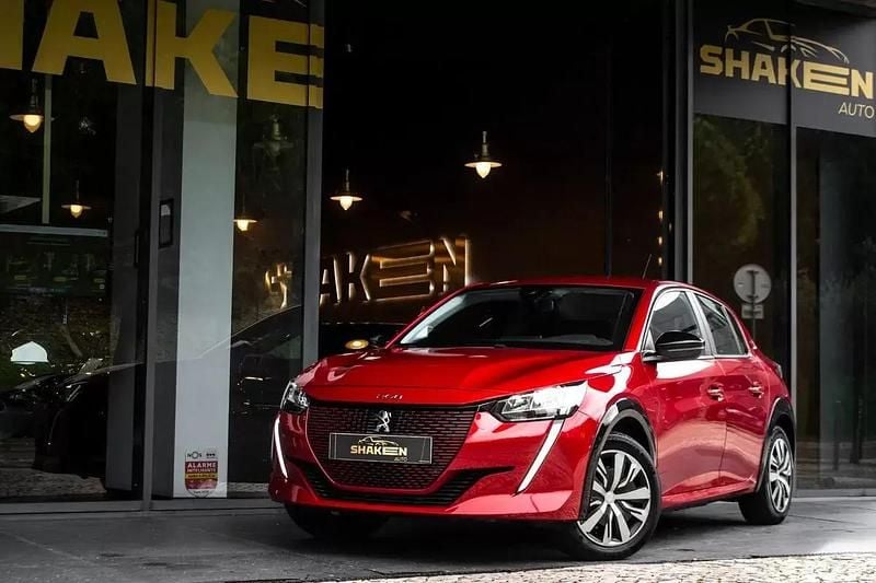 Vermelho Usado 2023 Peugeot e-208 Active Citadino | € 17.800 (Preço justo) - Imagem 1/4