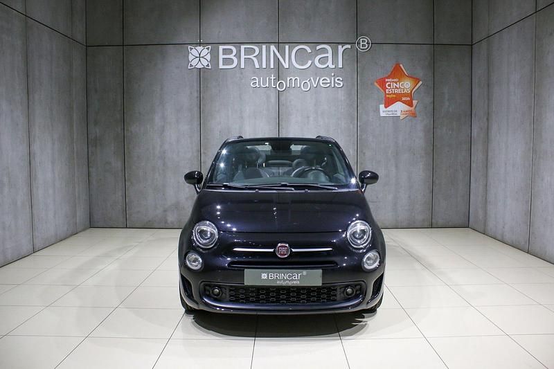 Usado Fiat 500C Connect 70 HP (51 kW) 2021 Preto Cabrios