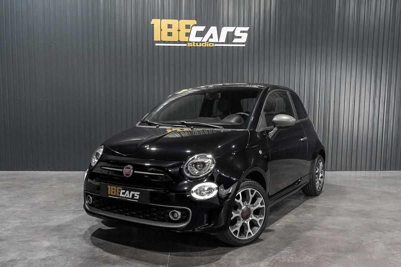 Preto Usado 2017 Fiat 500 Cabrios | € 10.250 (Preço justo) - Imagem 1/4
