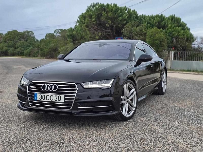 Preto Usado 2015 Audi A7 Sport Citadino | € 28.490 - Imagem 1/4
