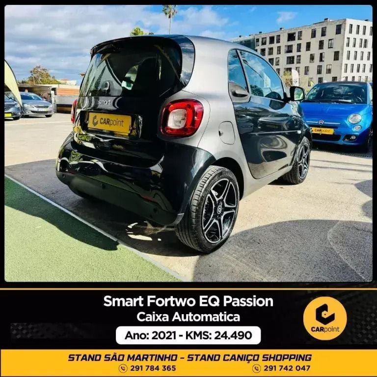 Usado Smart ForTwo Electric Drive Passion 60 kW (82 HP) 2021 Preto Citadino