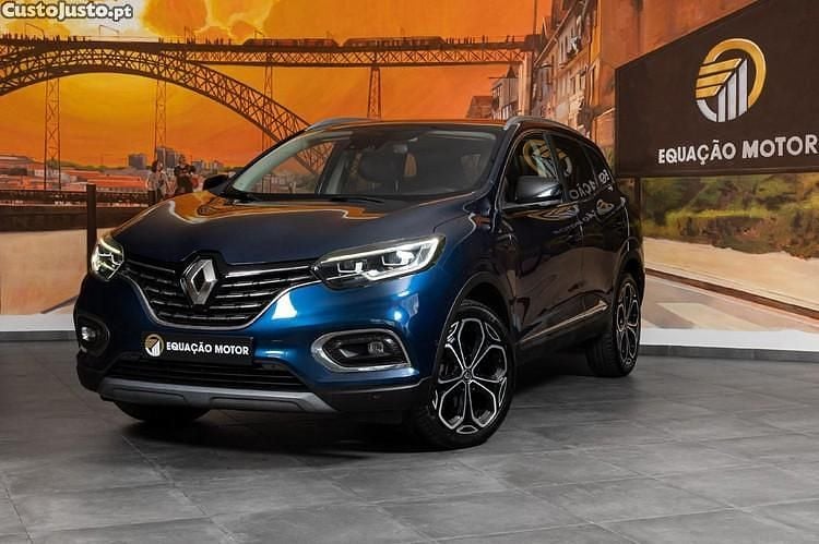 Azul Usado 2021 Renault Kadjar Black Edition SUV | € 19.900 (Preço justo) - Imagem 1/1