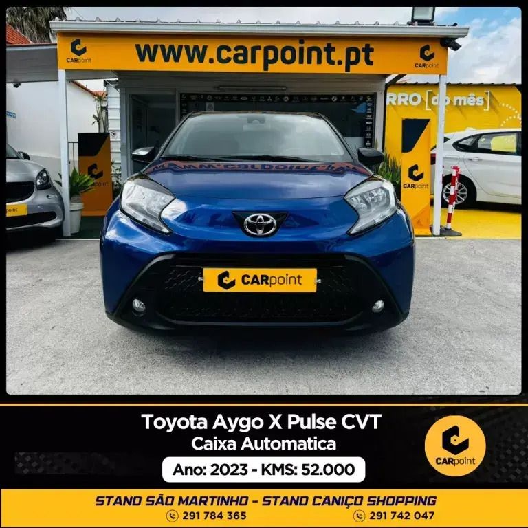 Azul Usado 2023 Toyota Aygo Pulse Citadino | € 18.900 (Preço elevado) - Imagem 1/4