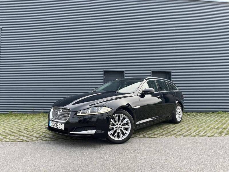 Preto Usado 2012 Jaguar XF Sportbrake Carrinha | € 14.500 - Imagem 1/4