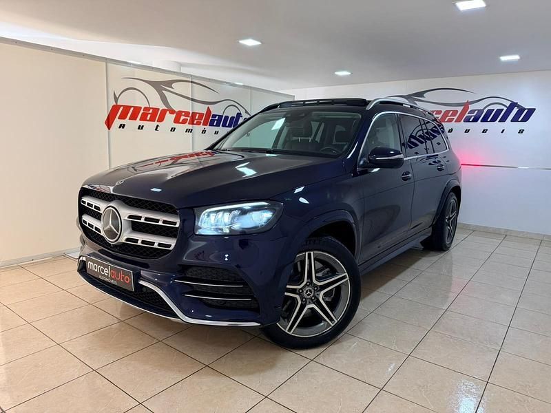 Azul Usado 2020 Mercedes GLS400 SUV | € 78.750 - Imagem 1/4