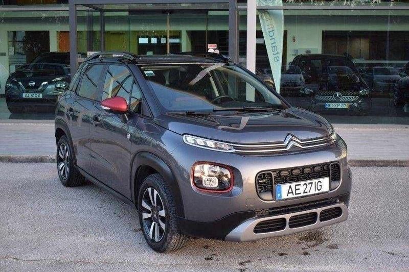 Cinzento Usado 2020 Citroën C3 Aircross PureTech SUV | € 17.990 (Preço elevado) - Imagem 1/4