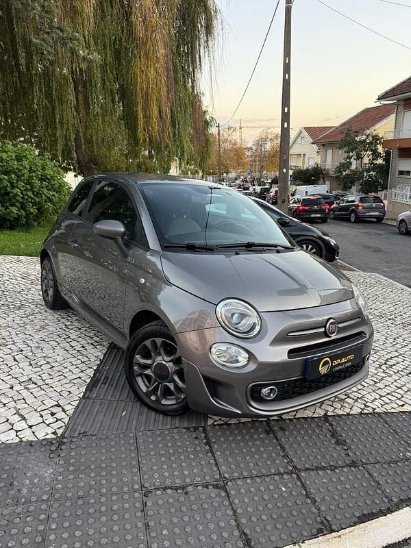 Cinza Usado 2017 Fiat 500 S Citadino | € 9.500 (Preço justo) - Imagem 1/4