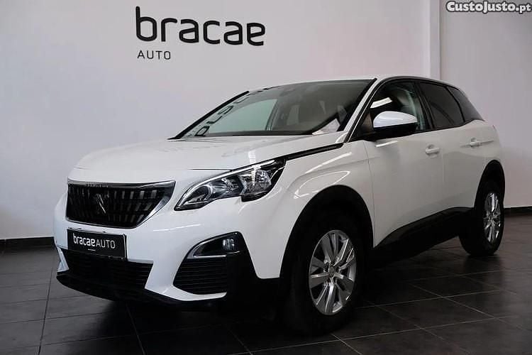 Branco Usado 2017 Peugeot 3008 Active SUV | € 14.750 (Bom preço) - Imagem 1/1