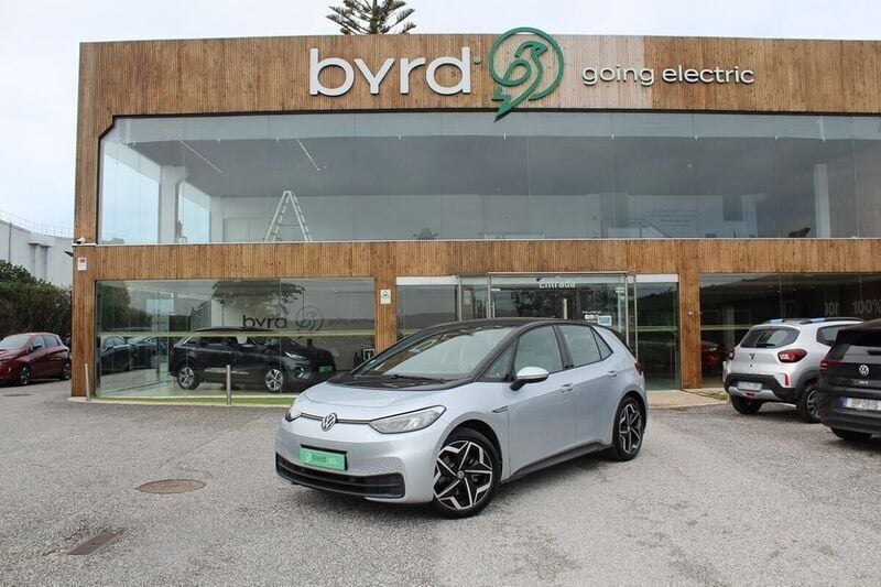 Cinza prata Usado 2021 VW ID.3 Pro Citadino | € 25.900 (Bom preço) - Imagem 1/4