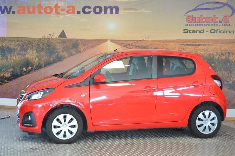 Usado Peugeot 108 Active 69 HP (50 kW) 2017 Vermelho Citadino