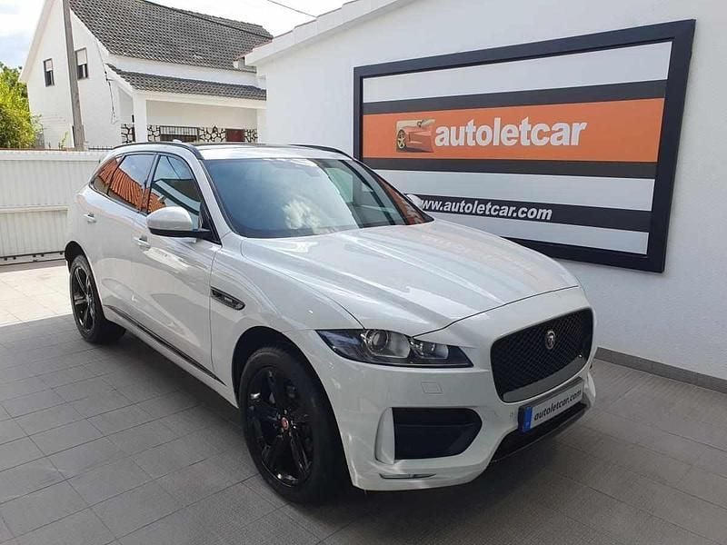 Branco Usado 2018 Jaguar F-Pace R-Sport SUV | € 32.900 (Preço elevado) - Imagem 1/4