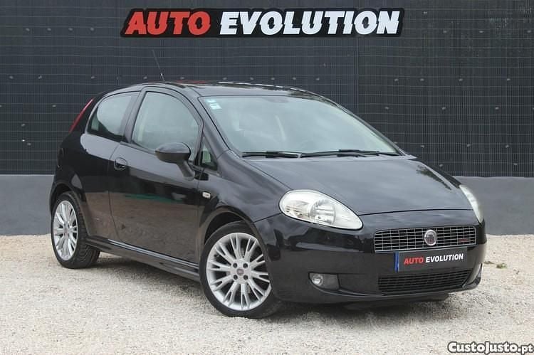Preto Usado 2008 Fiat Punto Sport Citadino | € 5.990 (Preço elevado) - Imagem 1/1