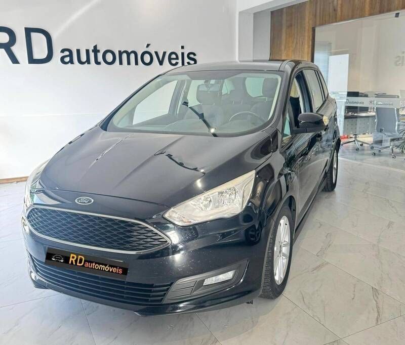 Preto Usado 2017 Ford C-MAX Titanium S Monovolume | € 12.500 - Imagem 1/4