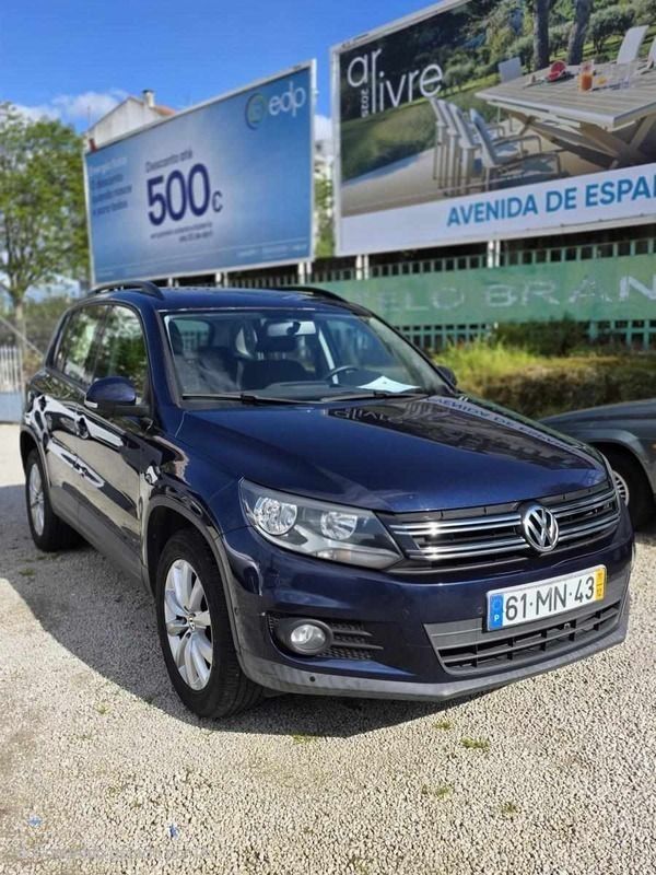 Azul Usado 2011 VW Tiguan SUV | € 12.900 (Preço elevado) - Imagem 1/4