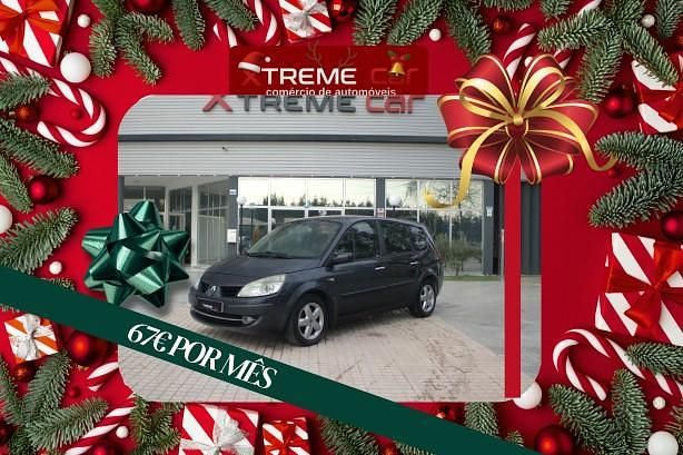 Usado Renault Grand Scénic II 105 HP (77 kW) 2008 Cinzento Monovolume