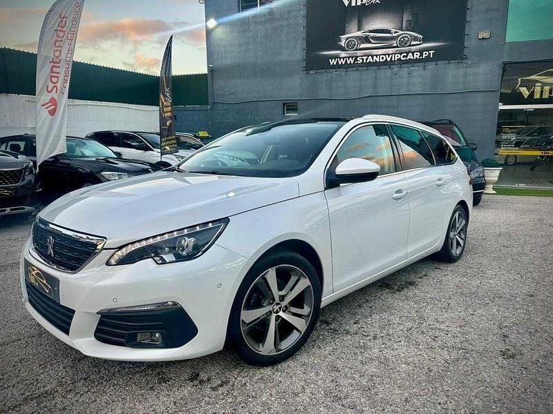 Branco Usado 2018 Peugeot 308 SW Carrinha | € 13.990 (Super Preço) - Imagem 1/4