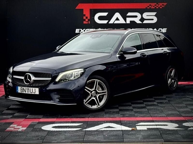 Azul Usado 2020 Mercedes C300 AMG line Carrinha | € 37.900 (Preço elevado) - Imagem 1/4