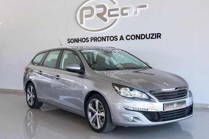 Cinzento Usado 2015 Peugeot 308 Allure Carrinha | € 12.900 (Preço justo) - Imagem 1/4