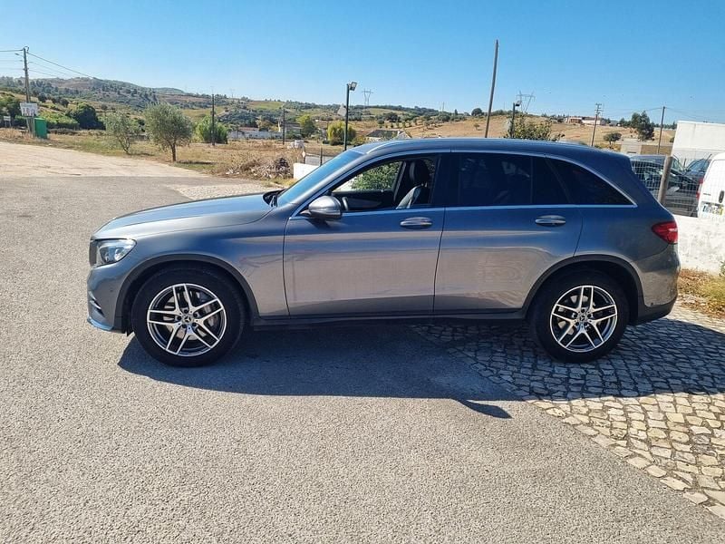 Usado Mercedes GLC250 AMG line 204 HP (150 kW) 2018 Cinza SUV