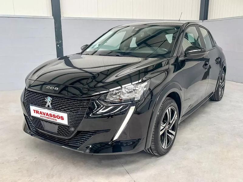 Preto Usado 2021 Peugeot e-208 Active Citadino | € 16.900 (Preço justo) - Imagem 1/4