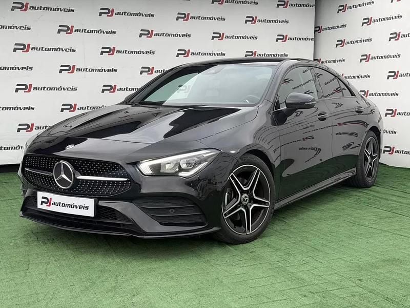 Usado Mercedes CLA180 AMG line 116 HP (85 kW) 2020 Preto Sedan