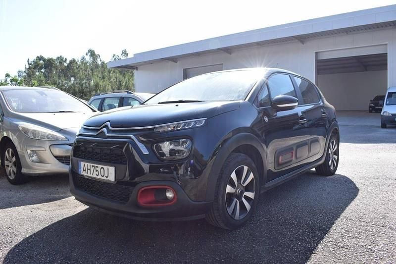 Preto Usado 2021 Citroën C3 Citadino | € 13.900 (Preço justo) - Imagem 1/4