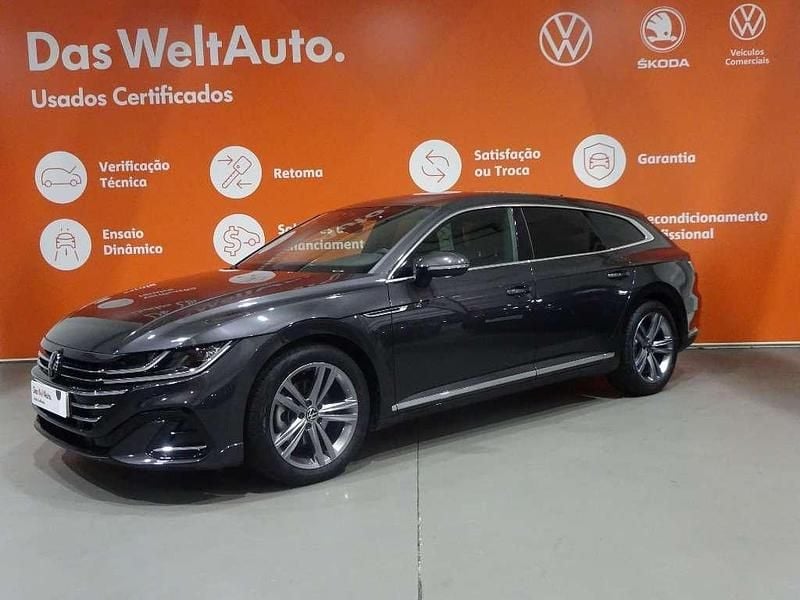 Cinzento escuro metalizado Usado 2024 VW Arteon R-line | € 37.990 (Bom preço) - Imagem 1/4