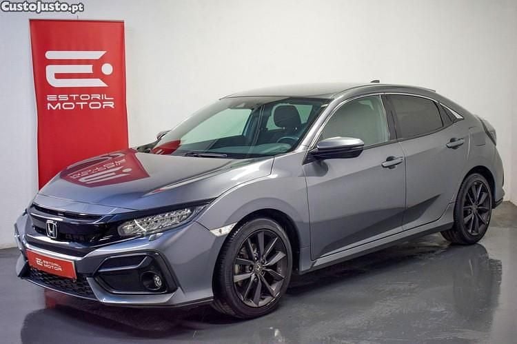 Cinza Usado 2021 Honda Civic Elegance Citadino | € 23.900 (Preço justo) - Imagem 1/1