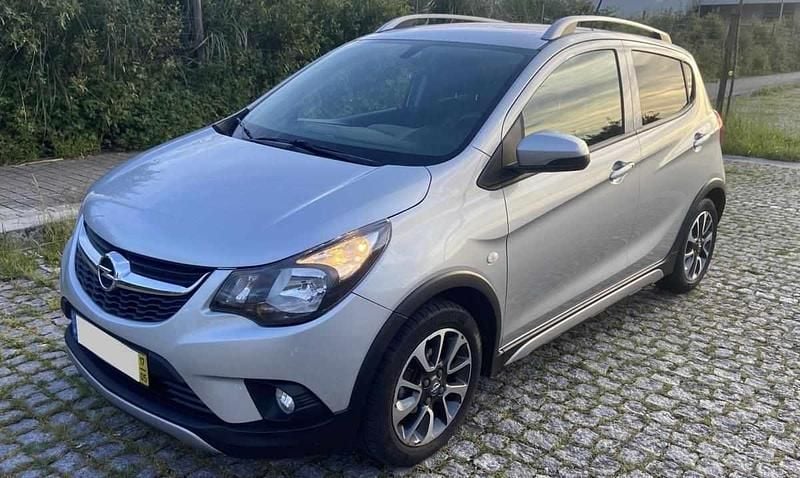 Cinzento Usado 2017 Opel Karl Citadino | € 7.965 (Preço justo) - Imagem 1/4