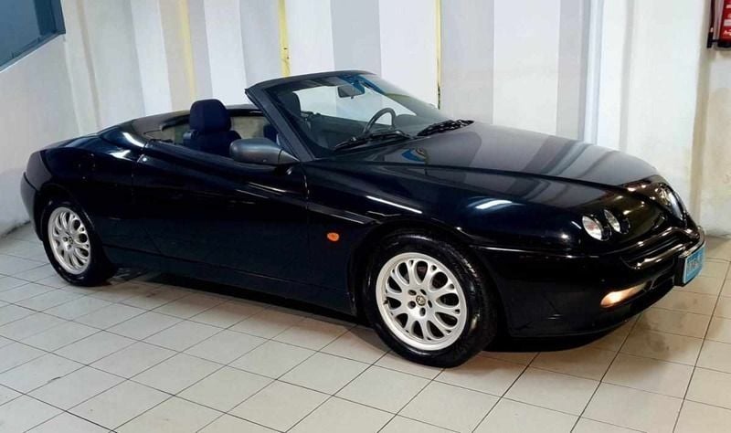 Preto Usado 1999 Alfa Romeo Spider Cabrios | € 11.950 - Imagem 1/4