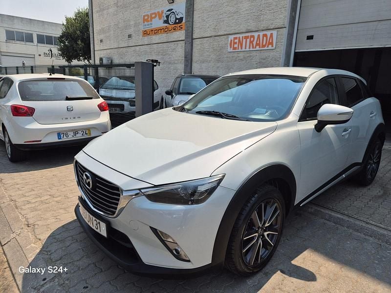 Cinza Usado 2018 Mazda CX-3 Edition SUV | € 11.900 (Preço justo) - Imagem 1/4