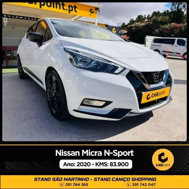 Usado Nissan Micra 100 HP (73 kW) 2020 Branco Citadino