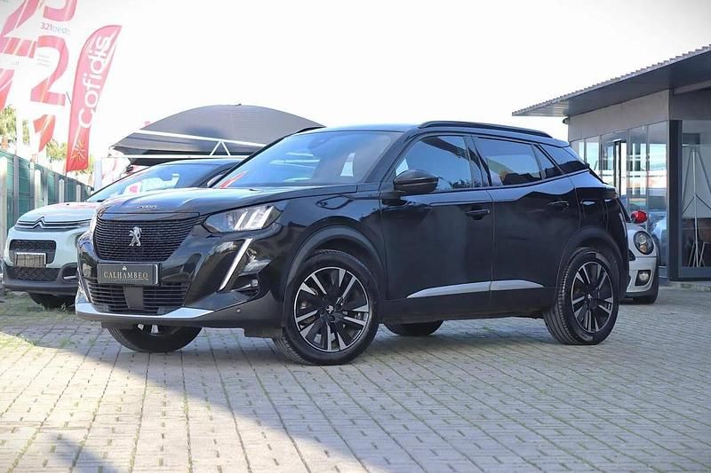 Usado Peugeot e-2008 GT 100 kW (136 HP) 2022 Preto SUV
