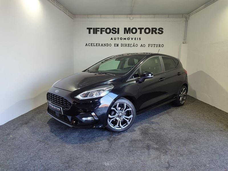 Preto Usado 2020 Ford Fiesta ST-Line Citadino | € 14.900 (Preço justo) - Imagem 1/4