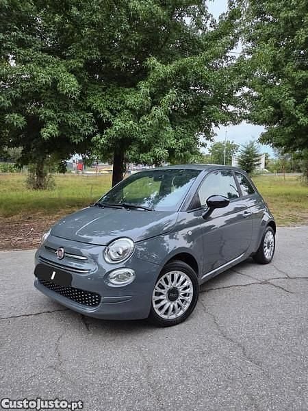 Cinza Usado 2020 Fiat 500 Lounge Citadino | € 11.450 (Bom preço) - Imagem 1/1