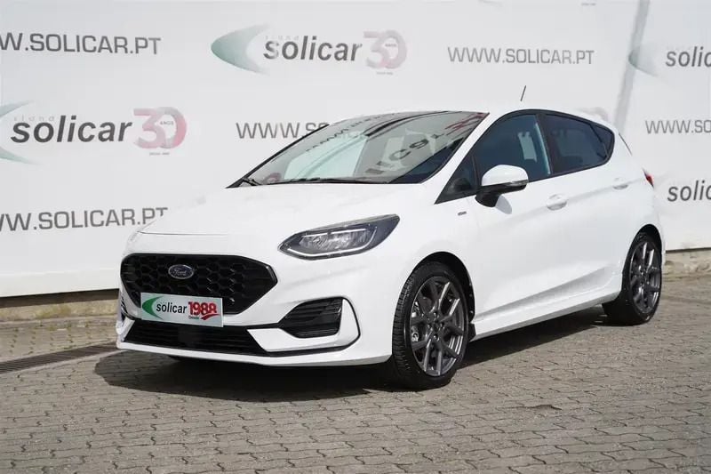 Branco Usado 2022 Ford Fiesta ST-Line Citadino | € 16.500 (Preço justo) - Imagem 1/4