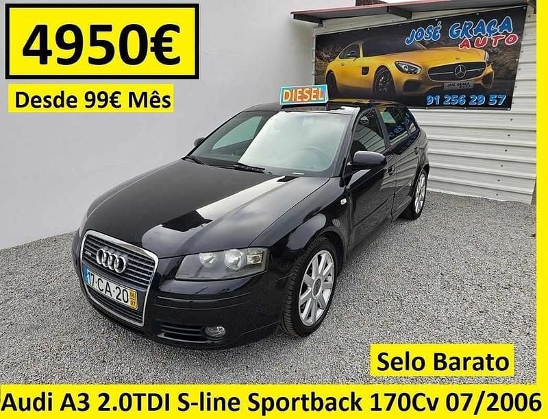 Preto Usado 2006 Audi A3 | € 4.950 (Bom preço) - Imagem 1/4