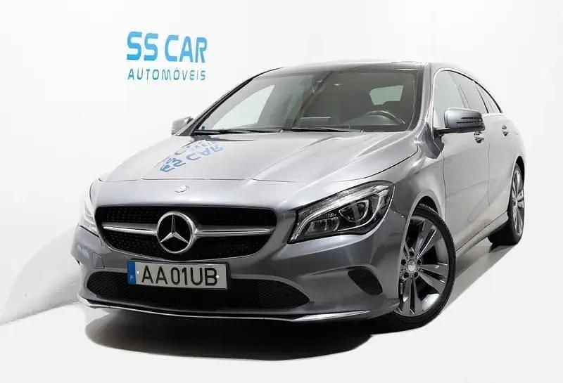 Cinza Usado 2016 Mercedes CLA180 Shooting Brake Urban Carrinha | € 15.890 (Preço justo) - Imagem 1/4
