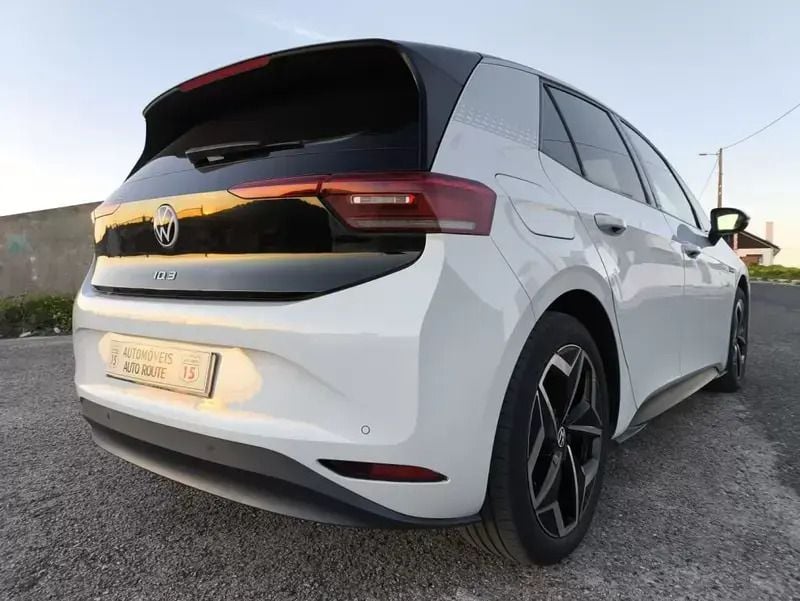 Usado VW ID.3 Pro 150 kW (204 HP) 2021 Branco glaciar Citadino